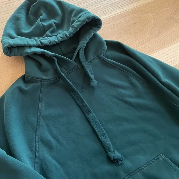 AEO Emerald Green Hoodie NWOT - Picture 5 of 10